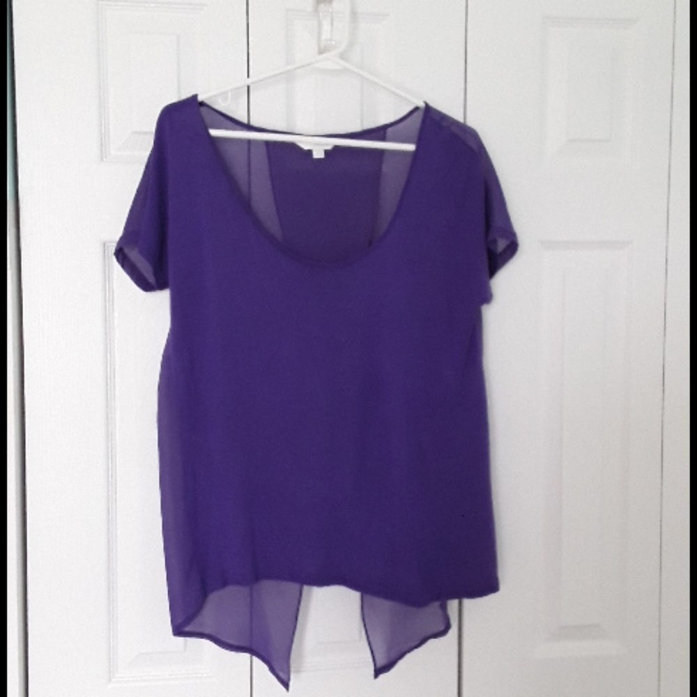 Charming Charlie Split Back Tee